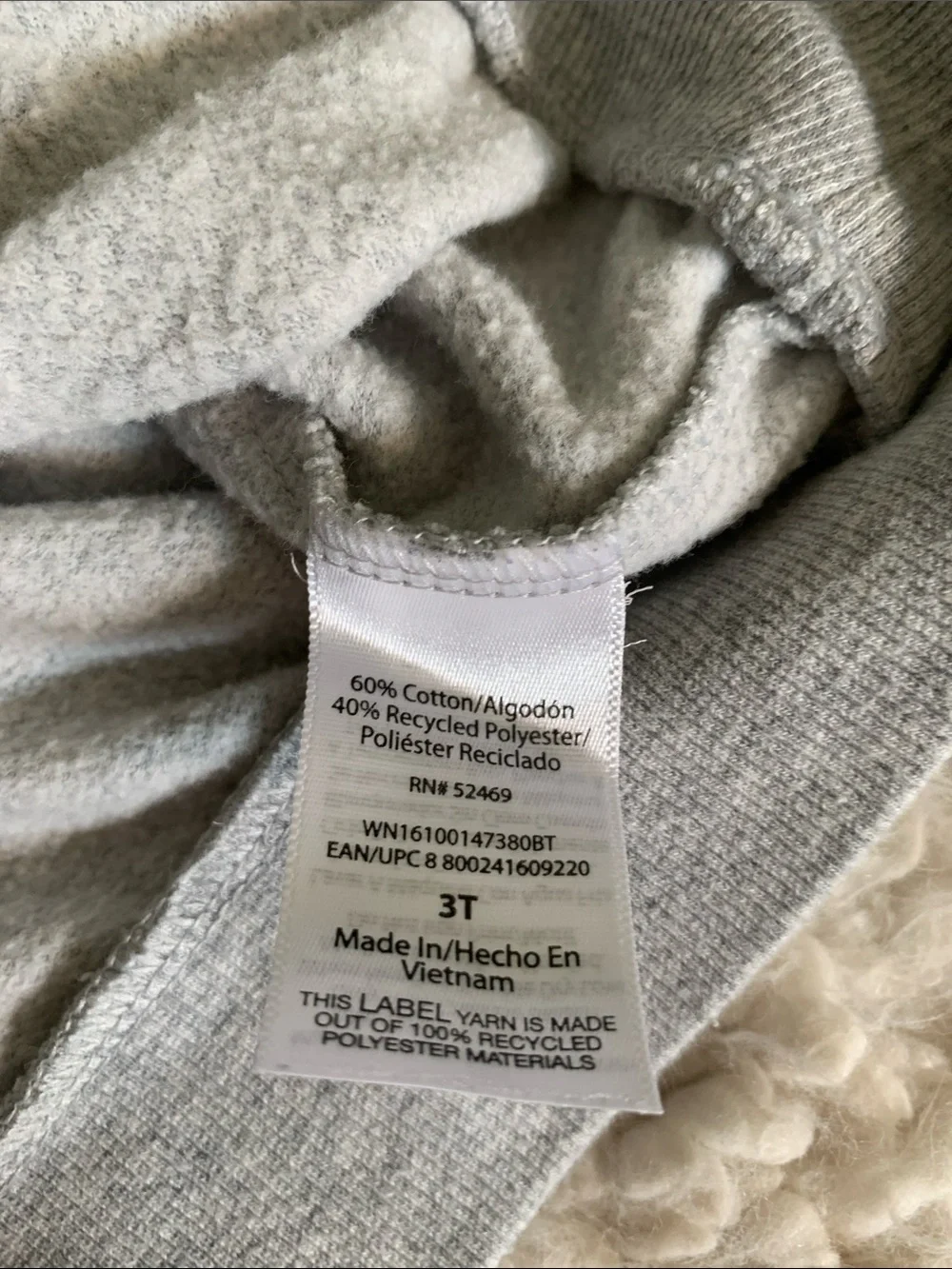 Old Navy Unisex Boys & Girls Gray NYC Graphic Sweatshirt + Waffle Knit Tulip Top